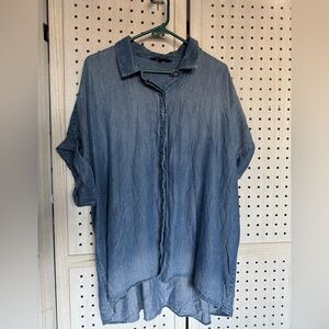 Liverpool Casual Blue Button Down Shirt